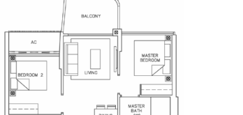 coastline-residences-2-bedroom-floor-plan-b1-singapore